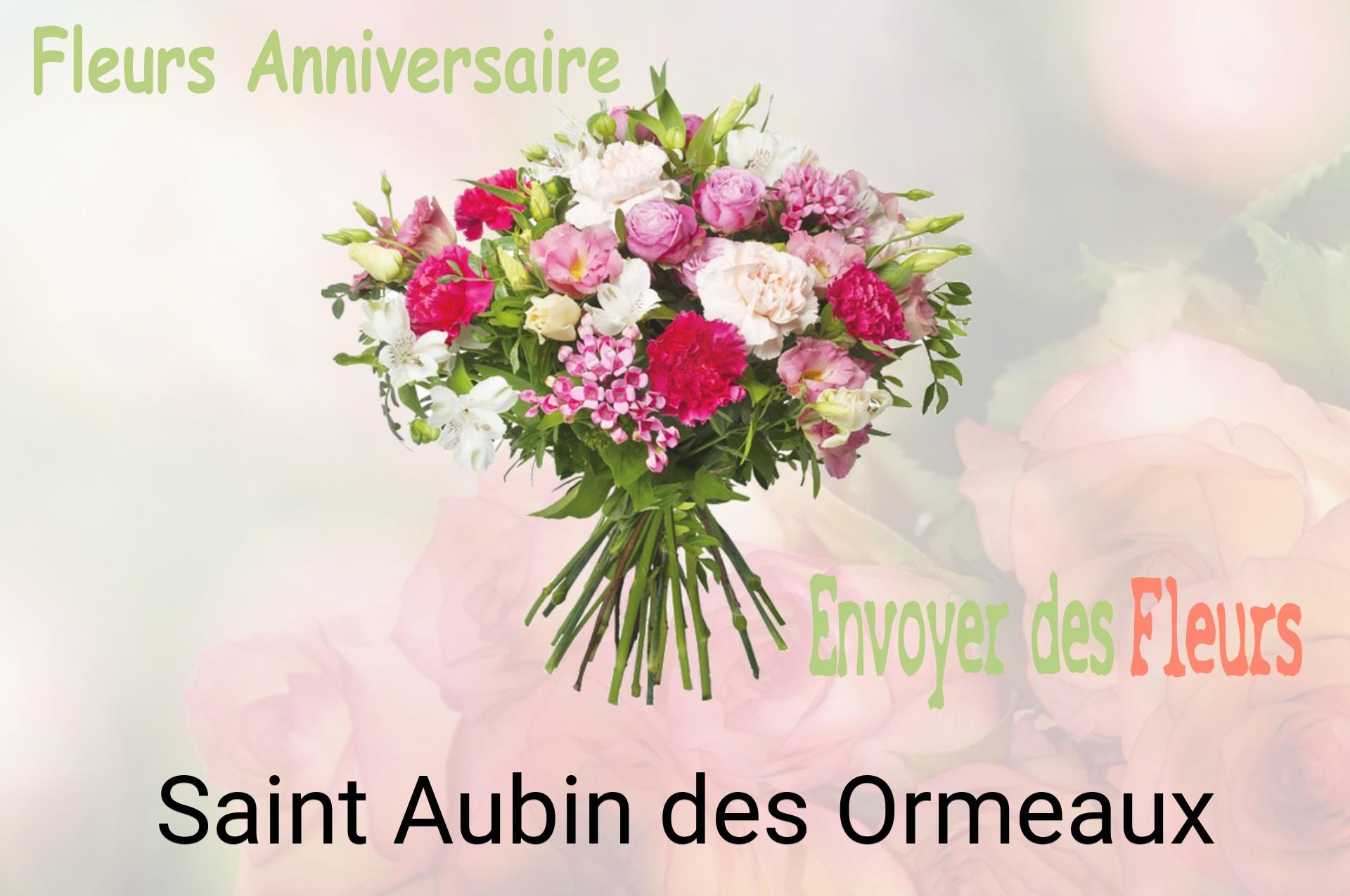 Bouquet de fleurs d’anniversaire livré à Saint-Aubin-des-Ormeaux